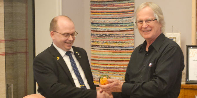 Johan Jonnson och Gary Noren