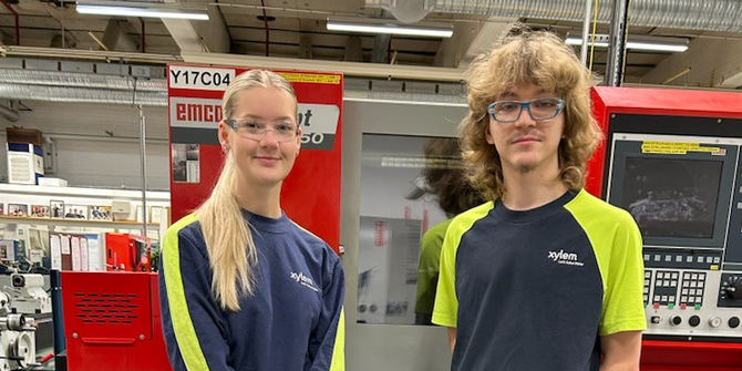 Molly Ågesson och Johannes Mikkelä