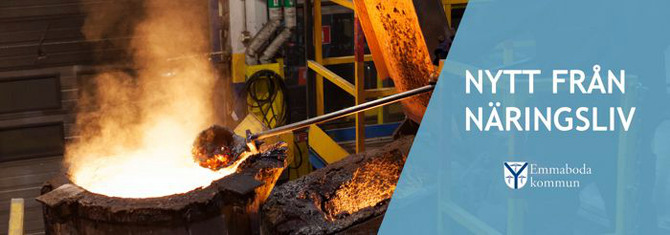 Vinjett Nytt från Näringsliv gjutning av metall
