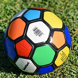 Boll i olika färger